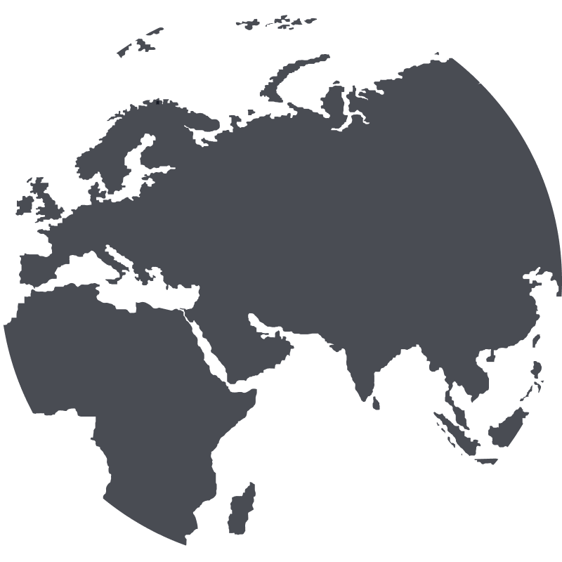 Globe illustration representing global CDN edge locations